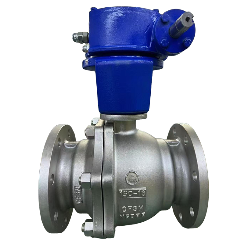 Fixed ball valve made of CF3M material